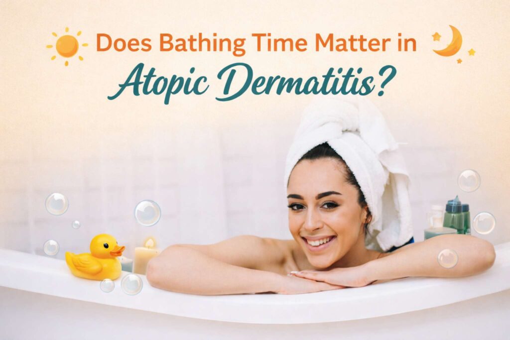 Does Bathing Time Matter in Atopic Dermatitis