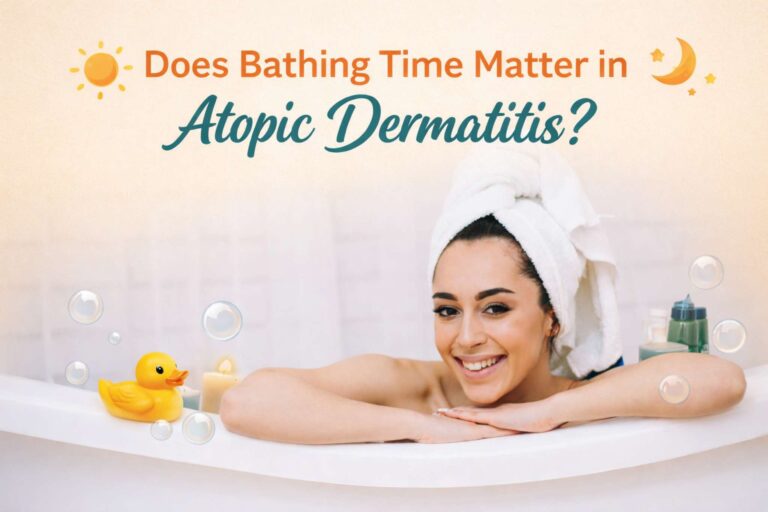 Does Bathing Time Matter in Atopic Dermatitis