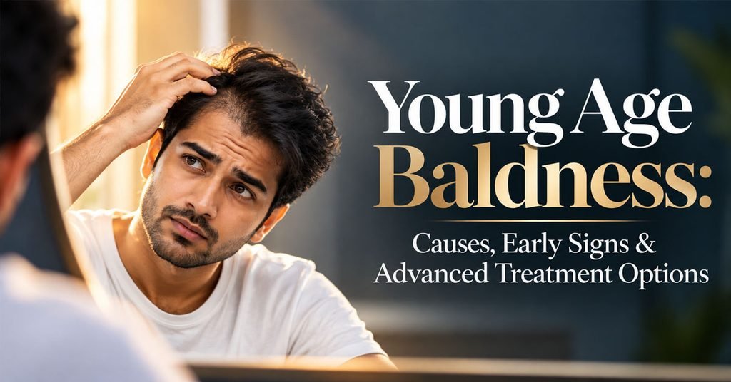 Young-Age Baldness: Causes and Advanced Treatment Options 1 Young Age Baldness Causes Early Signs Advanced Treatment Options 1